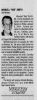 Wendell Smith - Obituary